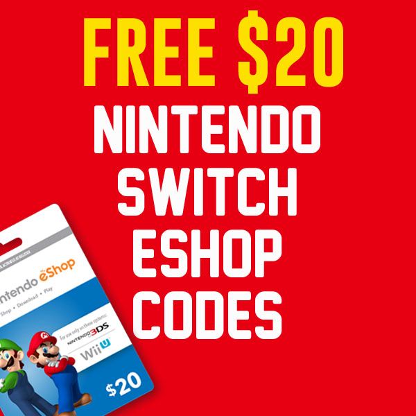 Free nintendo eshop codes 2019